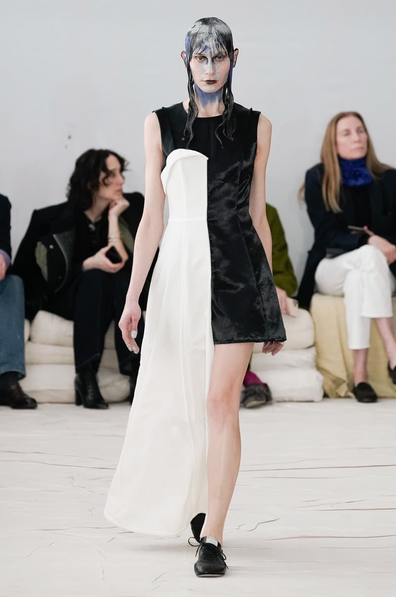 Marni Fall/Winter 2020 Collection Runway Show Mini Dress Black