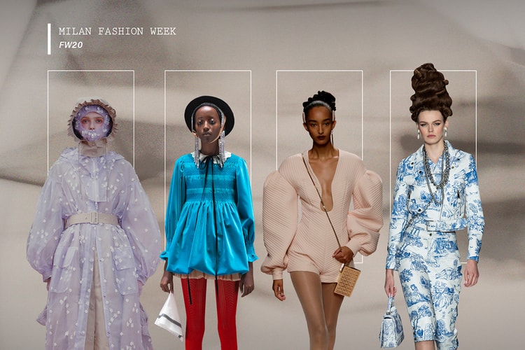 The Top 6 Shows and Runway Trends at Milan Fashion Week FW20