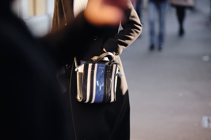 Balenciaga Bazar Shopper Bag Street Style Trends Milan Fashion Week Fall Winter 2020 FW20