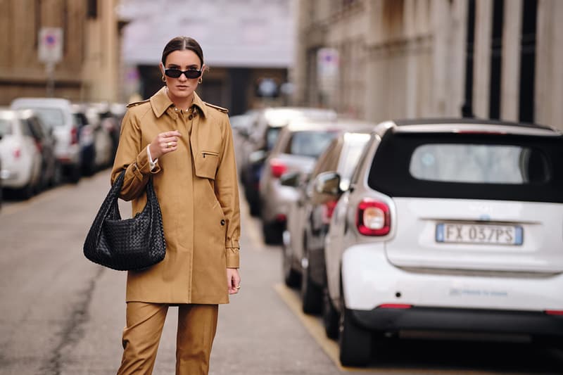 Bottega Veneta BV Jodie Bag Black Street Style Trends Milan Fashion Week Fall Winter 2020 FW20