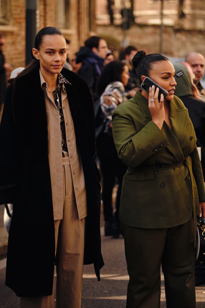 Street Style Trends Milan Fashion Week Fall Winter 2020 FW20 influencers models Paloma Elsesser Binx Walton