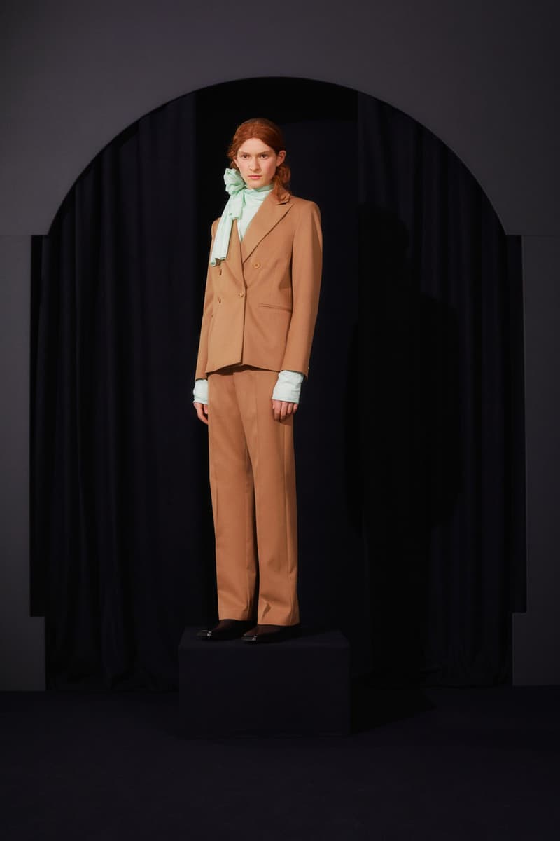 mm6 maison margiela fall winter collection lookbook john galliano boots dresses bags trompe loeil
