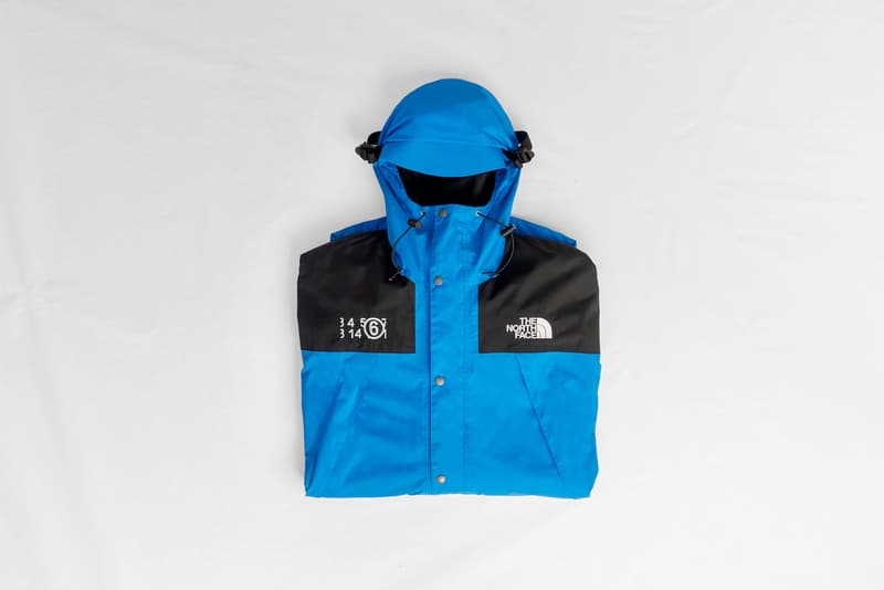 the north face mm6 maison margiela collaboration london fashion week fall winter outerwear coats