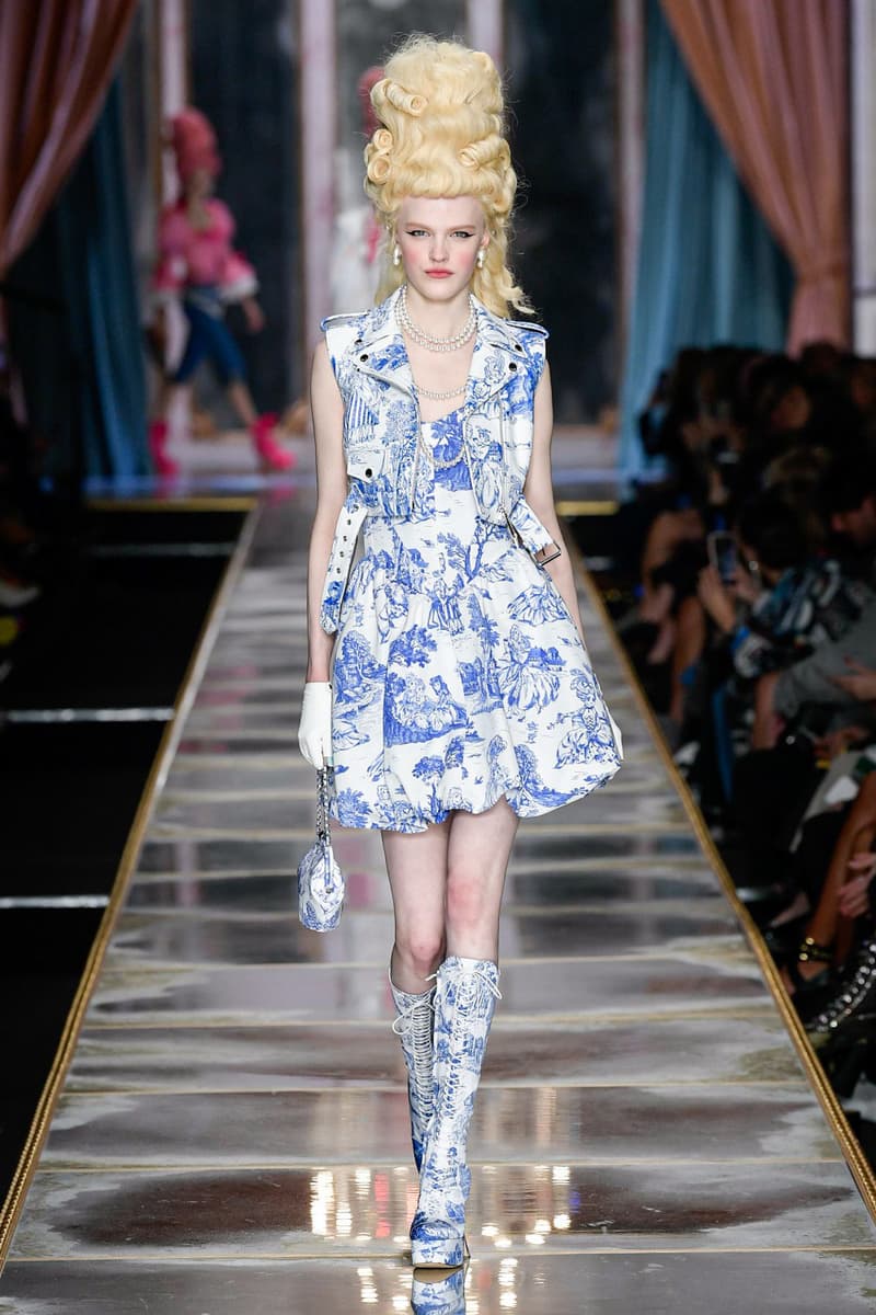 Moschino Fall/Winter 2020 Collection Runway Show Dress Toile