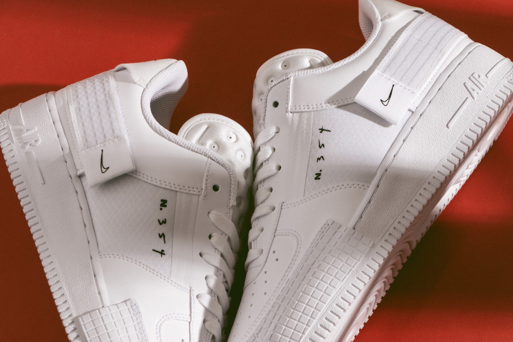 Nike Air Force 1 Type White Sneaker Release Scribbles Black Detail Drawings