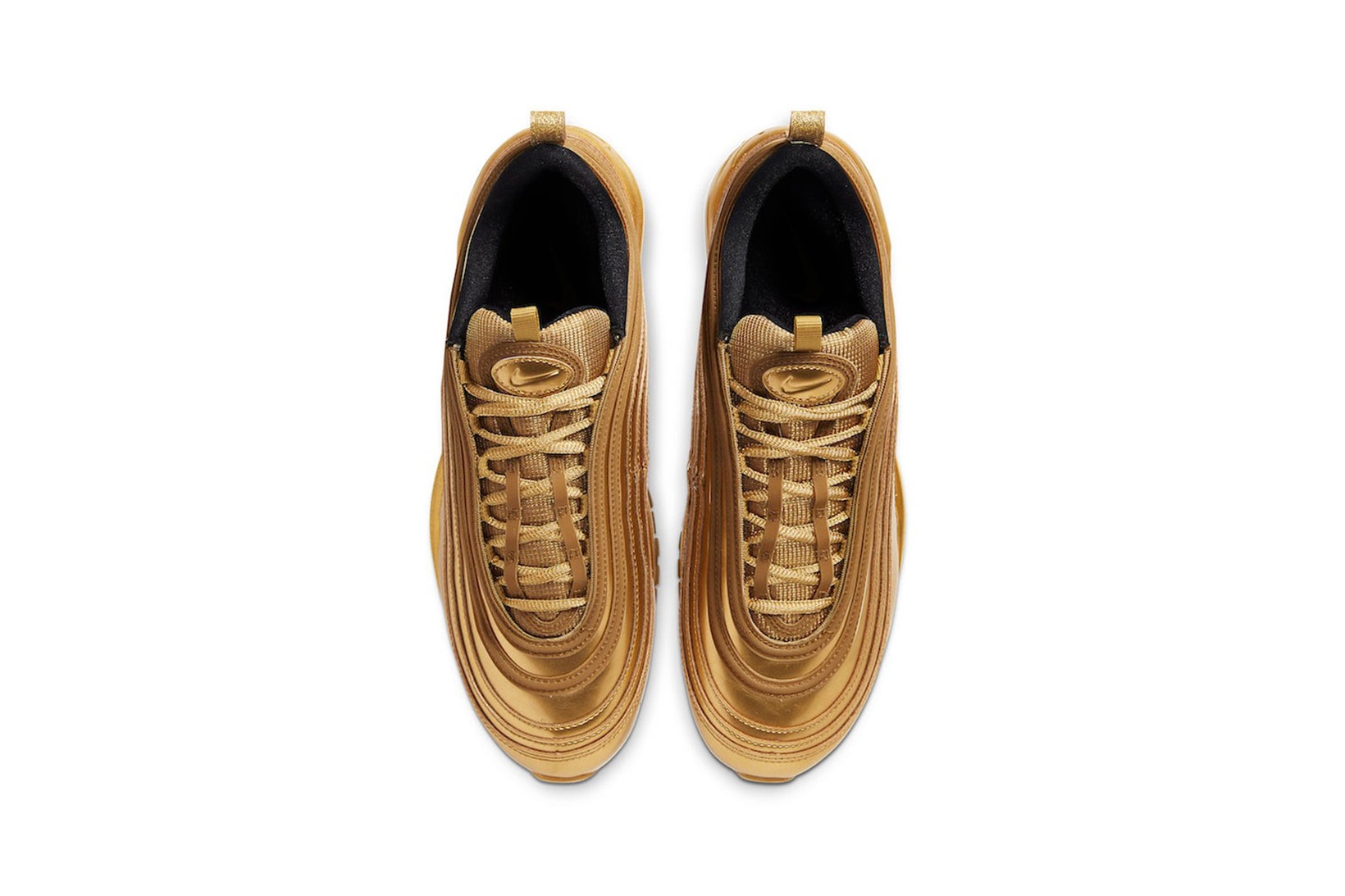 nike air max 97 sneakers gold olympics shoes footwear sneakerhead