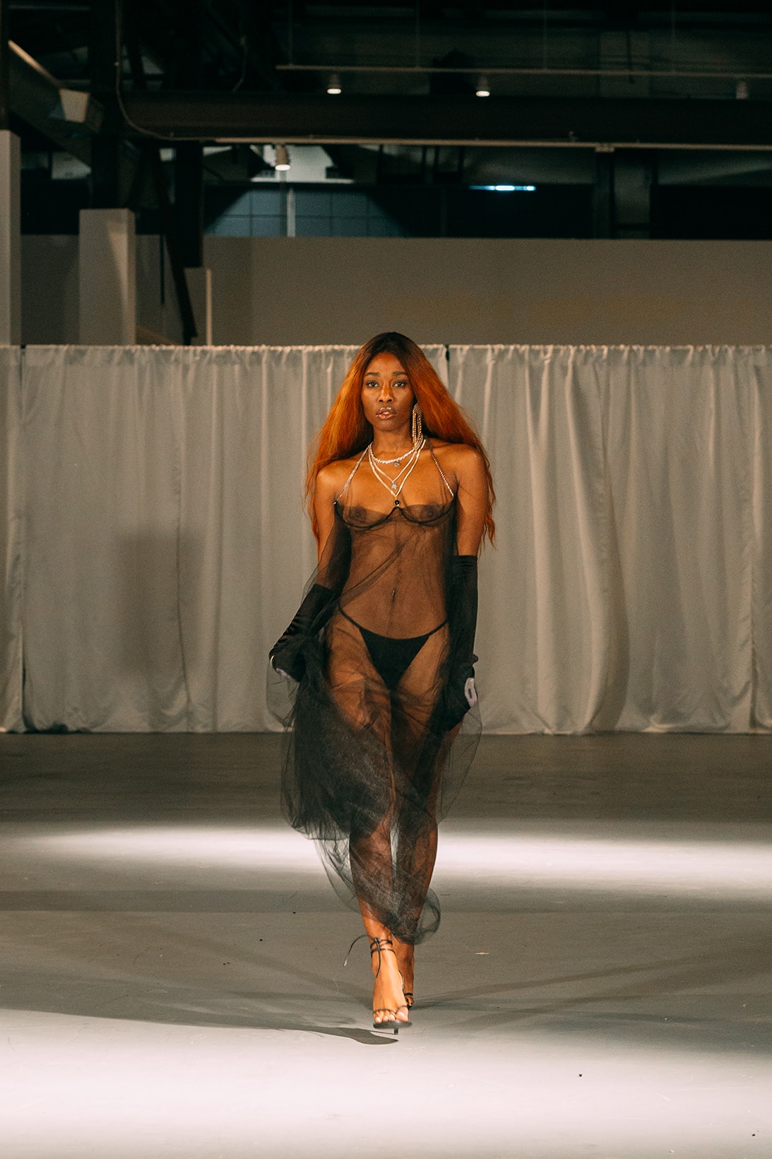 no sesso pierre davis arin hayes autumn randolph fall winter collection los angeles runway show