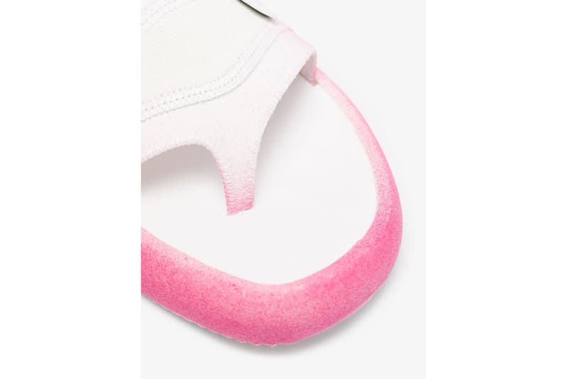 off-white pink scuba suede ombre sandals virgil abloh spring summer