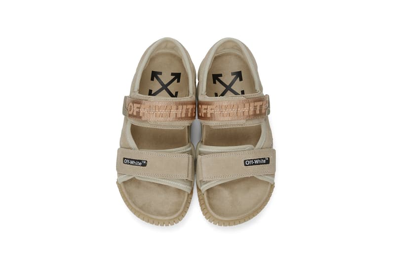 off white virgil abloh oddsy minimal trekking sandals blue beige black shoes footwear