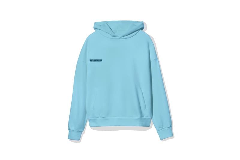 Pangaia "7 Pop Color" Collection Hoodie Blue