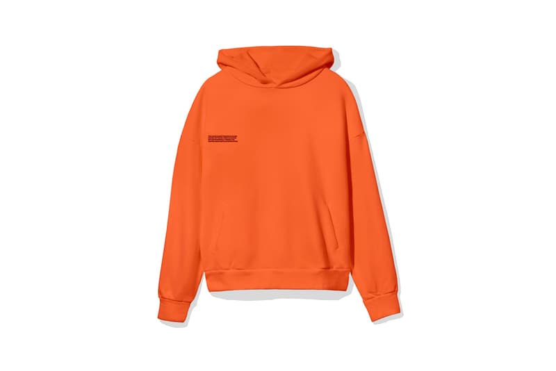 Pangaia "7 Pop Color" Collection Hoodie Orange