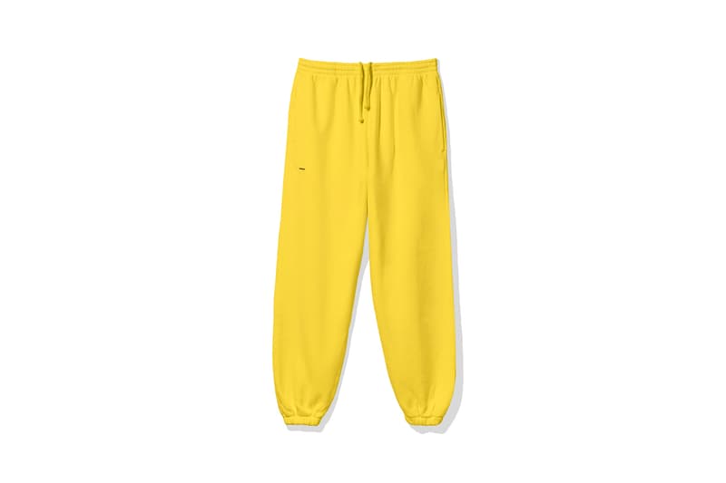 Pangaia "7 Pop Color" Collection Sweatpants Yellow