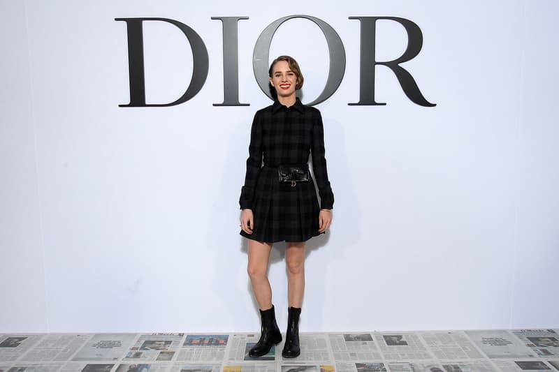 paris fashion week celebrity style dior maya hawke