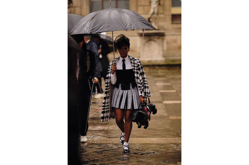 Paris Gigi Hadid closes the show along with Mona Tougaard and Hyunji Shin Street Style Janelle Monae