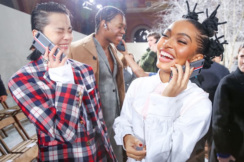 paris fashion week celebrity looks thom browne xiao wen ju yara shahidi