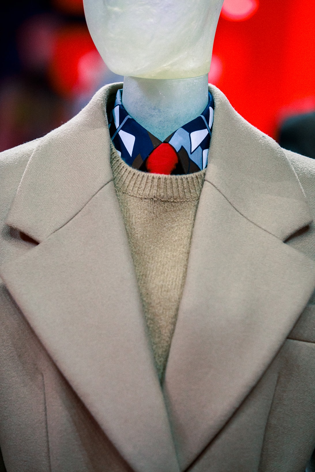 prada fall winter collection milan fashion week miuccia closer look jackets belts bags scarves headbands accessories