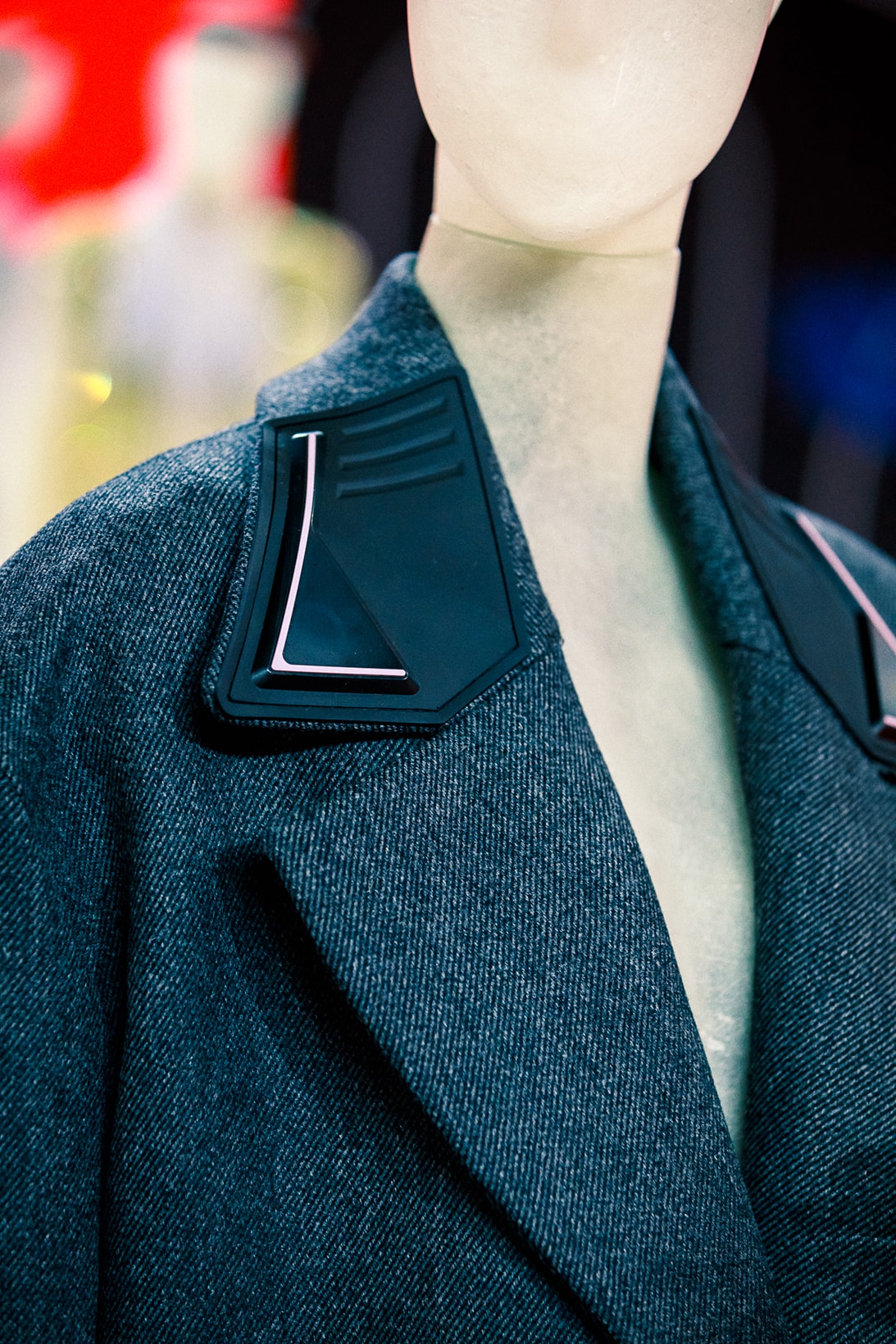 prada fall winter collection milan fashion week miuccia closer look jackets belts bags scarves headbands accessories