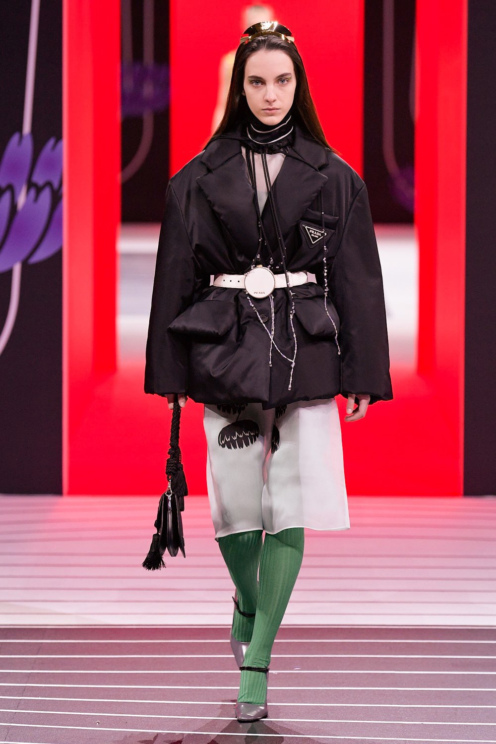 Prada Fall/Winter 2020 Collection Runway Show Nylon Jacket