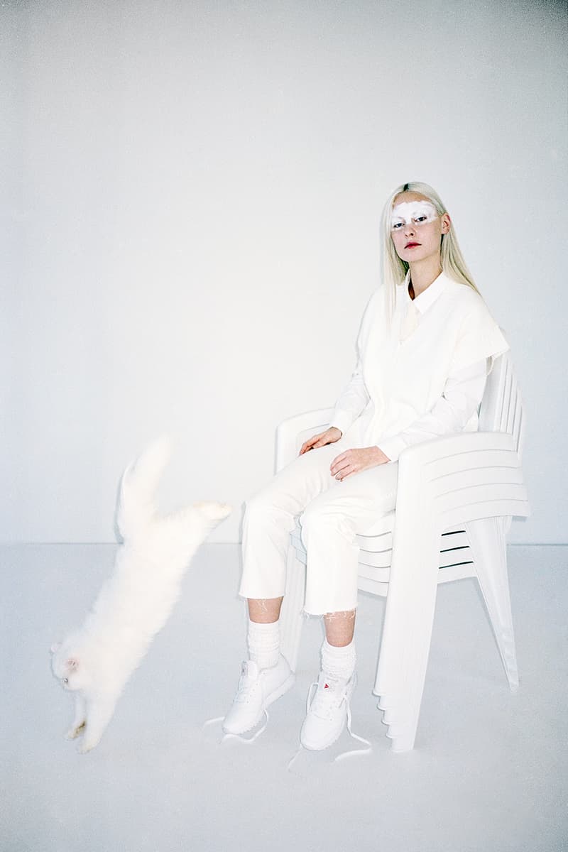 Reebok Classic Leather White NAKED Editorial