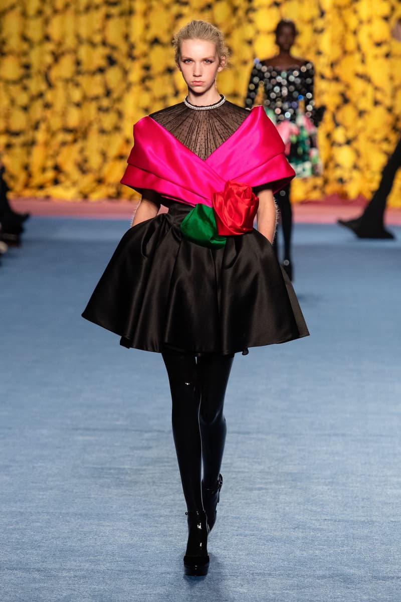 richard quinn london fashion week lfw fall winter collection dresses