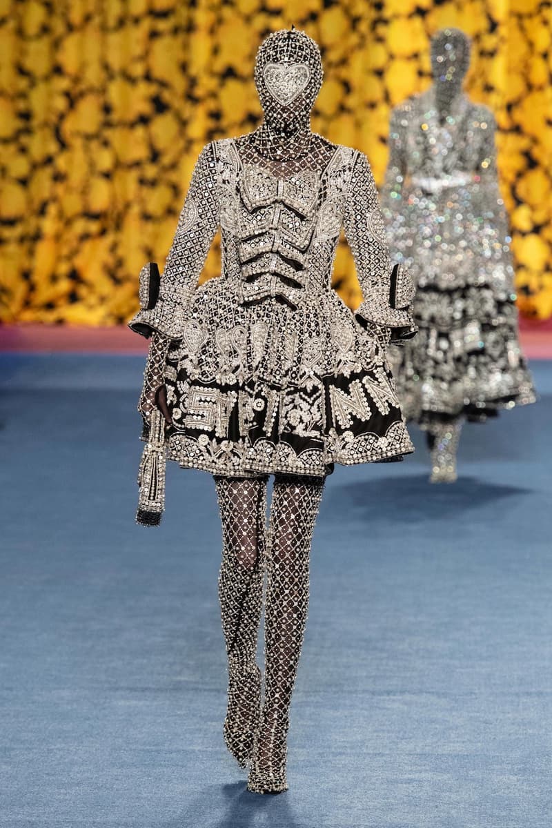 richard quinn london fashion week lfw fall winter collection dresses