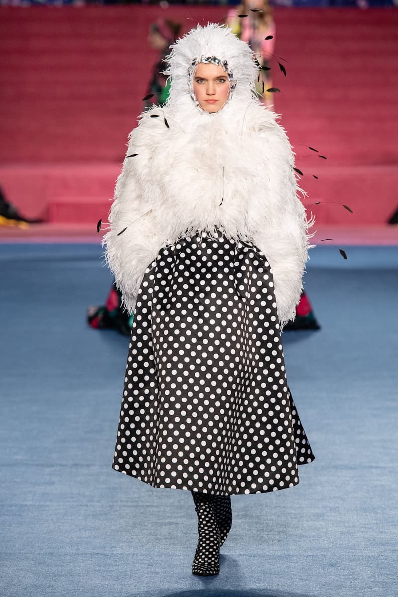 richard quinn london fashion week lfw fall winter collection dresses