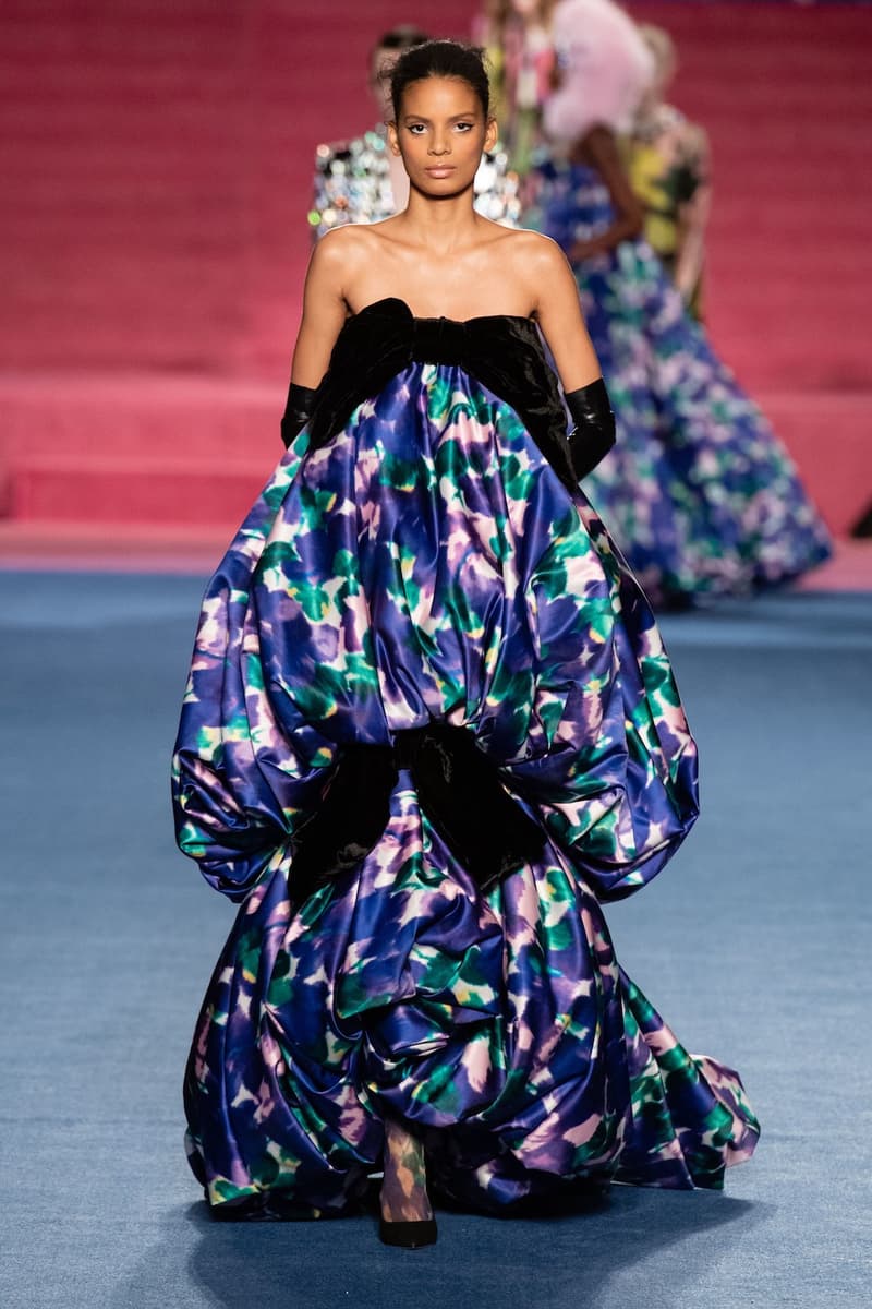 richard quinn london fashion week lfw fall winter collection dresses