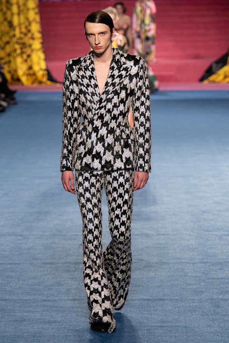 richard quinn london fashion week lfw fall winter collection dresses