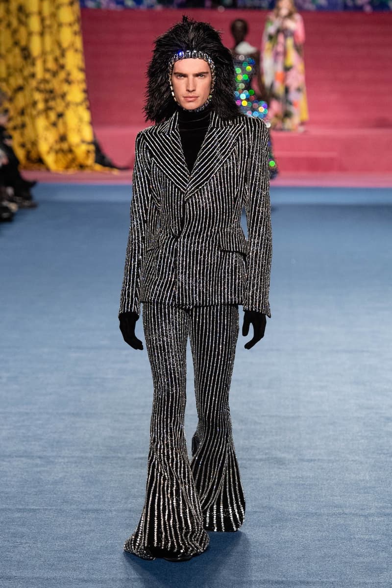 richard quinn london fashion week lfw fall winter collection dresses