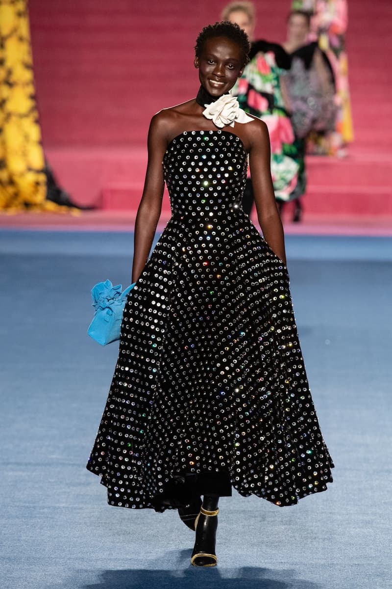 richard quinn london fashion week lfw fall winter collection dresses