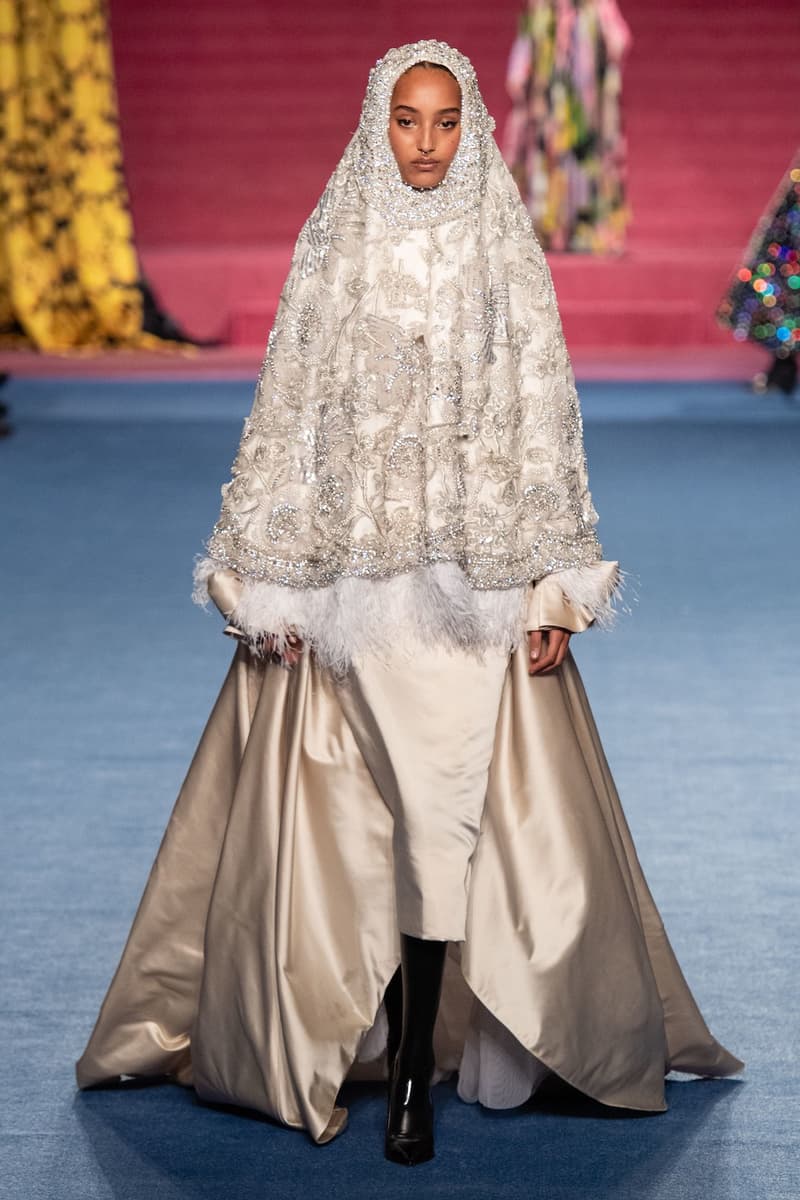 richard quinn london fashion week lfw fall winter collection dresses