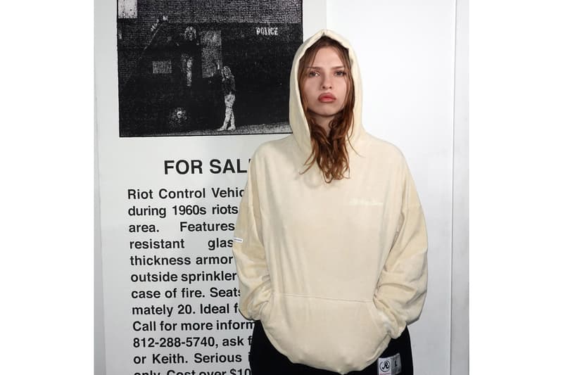 Richardson Velour Collection Hoodie Beige