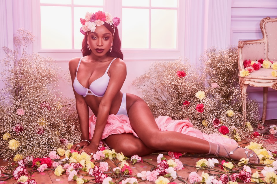 Rihanna poses for stunning new Savage X Fenty underwear campaign 