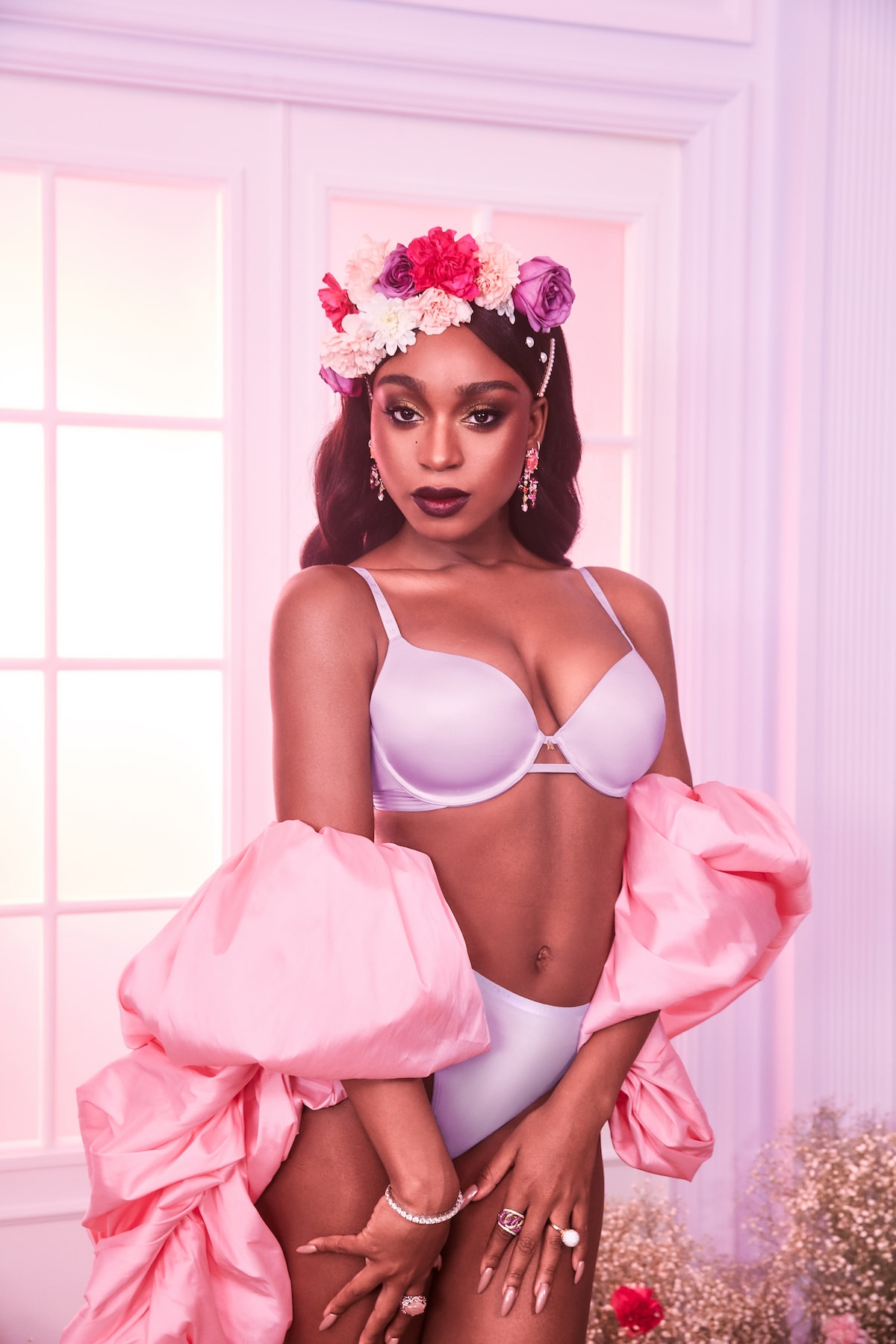 Normani Rihanna Savage X Fenty Lingerie Campaign Valentine's Day
