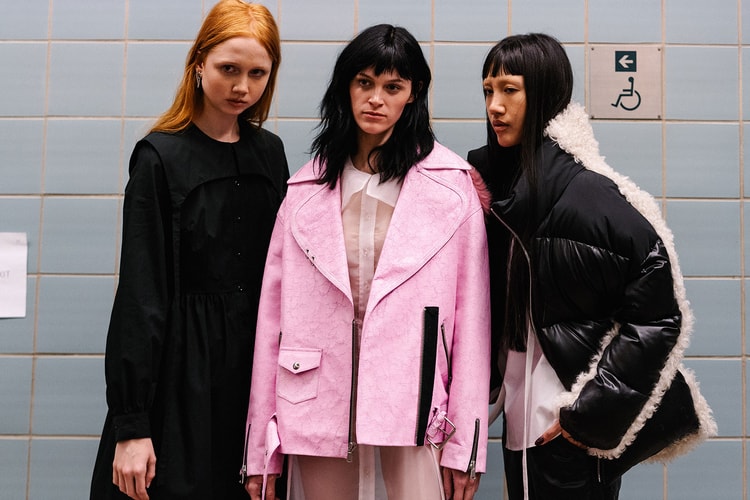 Peep Backstage Moments at Sandy Liang's FW20 Show at New York Fashion Week