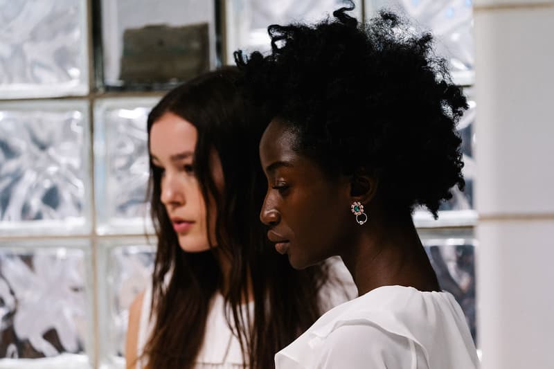 sandy liang fall winter backstage runway vans authentic collaboration nyfw new york fashion week