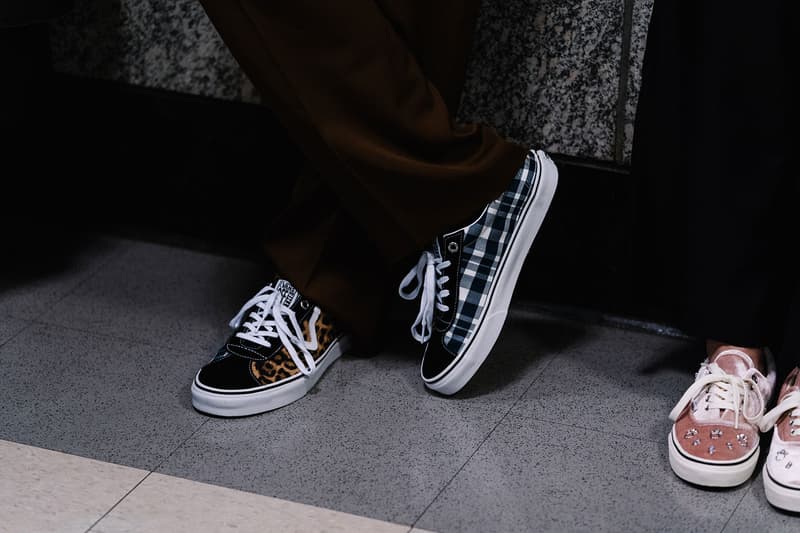 sandy liang fall winter backstage runway vans authentic collaboration nyfw new york fashion week