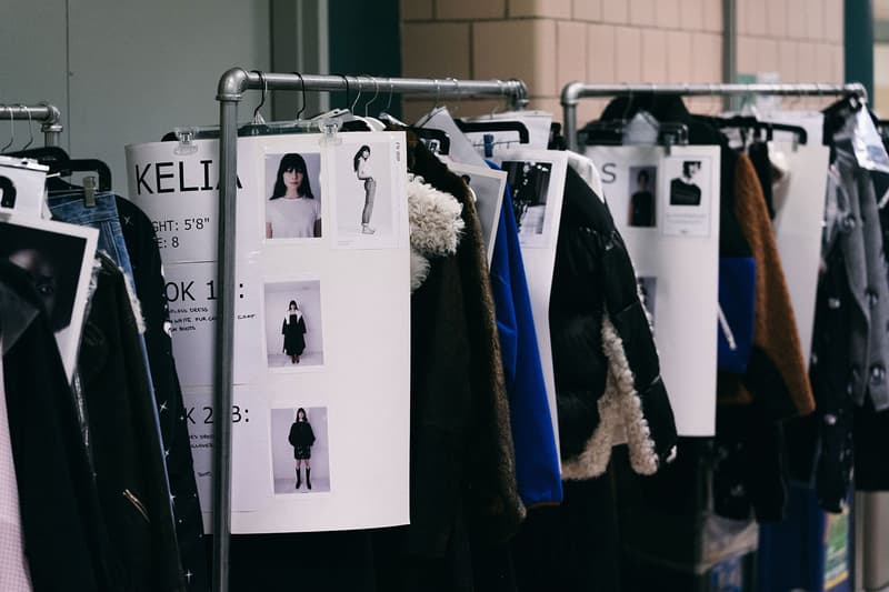 sandy liang fall winter backstage runway vans authentic collaboration nyfw new york fashion week