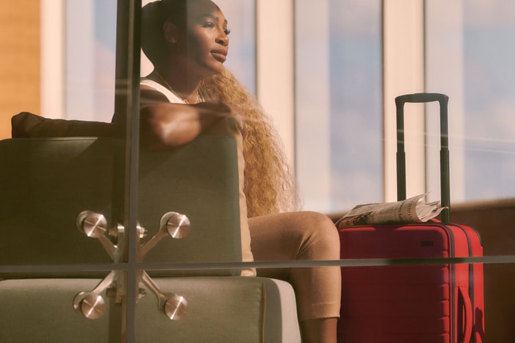 Serena Williams Designs Bright Red Luggage Collection for Away