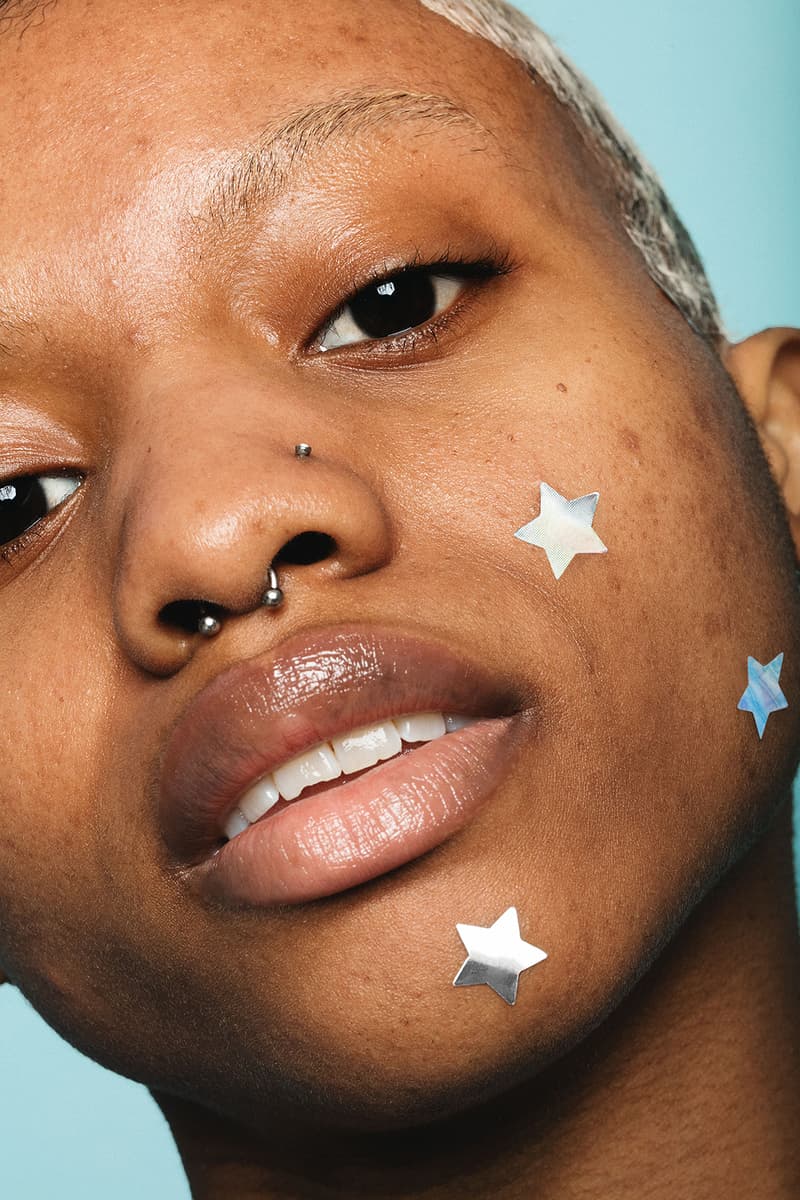 starface hydro cyber star pimple acne patches skincare stickers metallic silver
