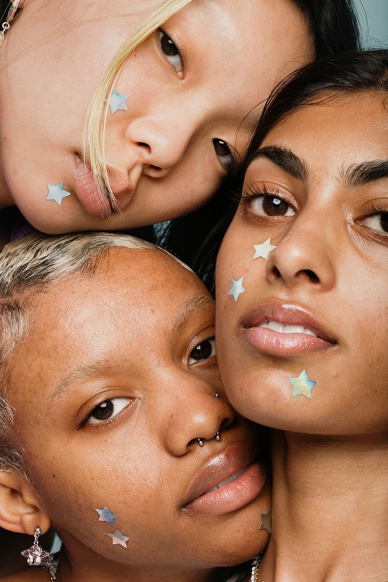 starface hydro cyber star pimple acne patches skincare stickers metallic silver