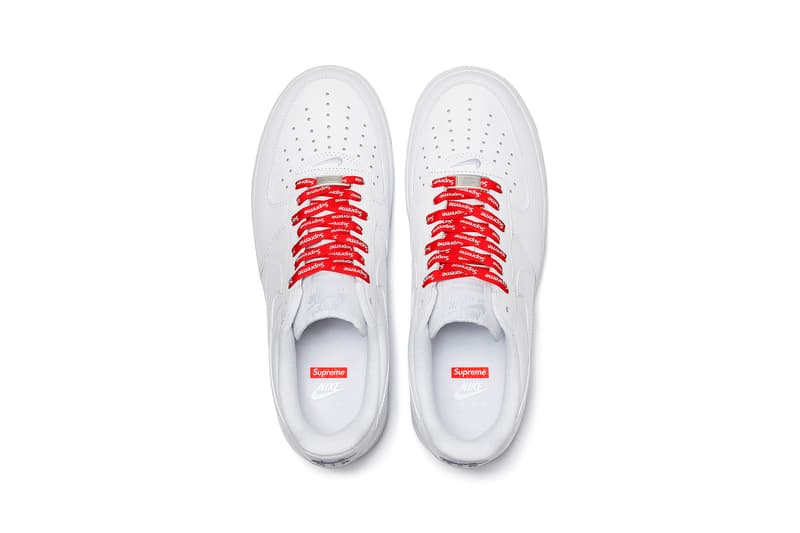 A First Look At Supreme S Nike Air Force 1 Low Hypebae
