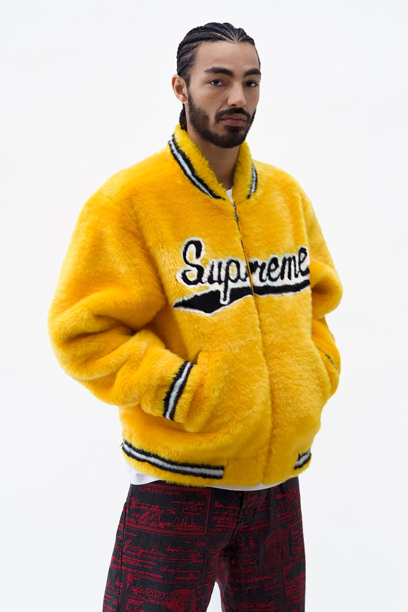 Supreme Faux Fur Coat Multicolor Men's - SS15 - US