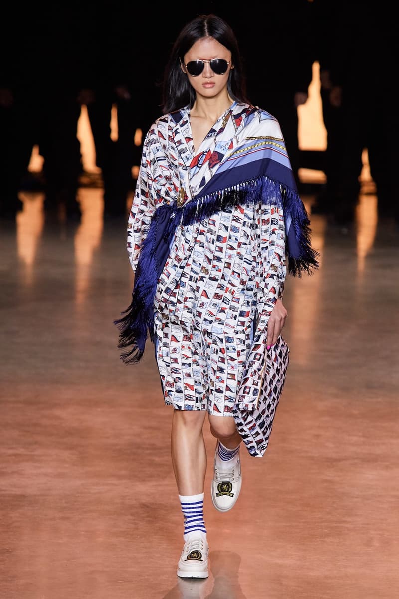 tommy hilfiger tommynow parris goebel london fashion week spring summer collection naomi campbell img models