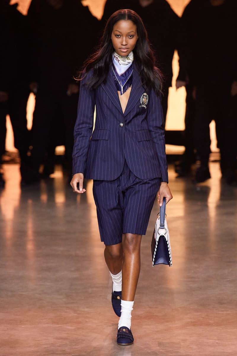 tommy hilfiger tommynow parris goebel london fashion week spring summer collection naomi campbell img models