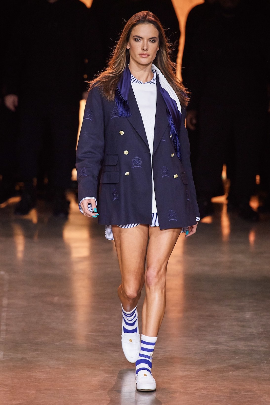 tommy hilfiger tommynow parris goebel london fashion week spring summer collection naomi campbell img models