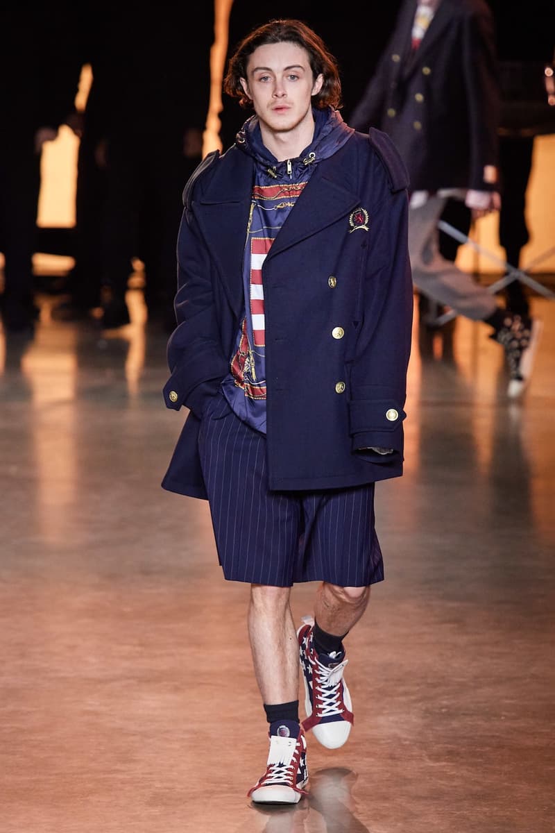 tommy hilfiger tommynow parris goebel london fashion week spring summer collection naomi campbell img models
