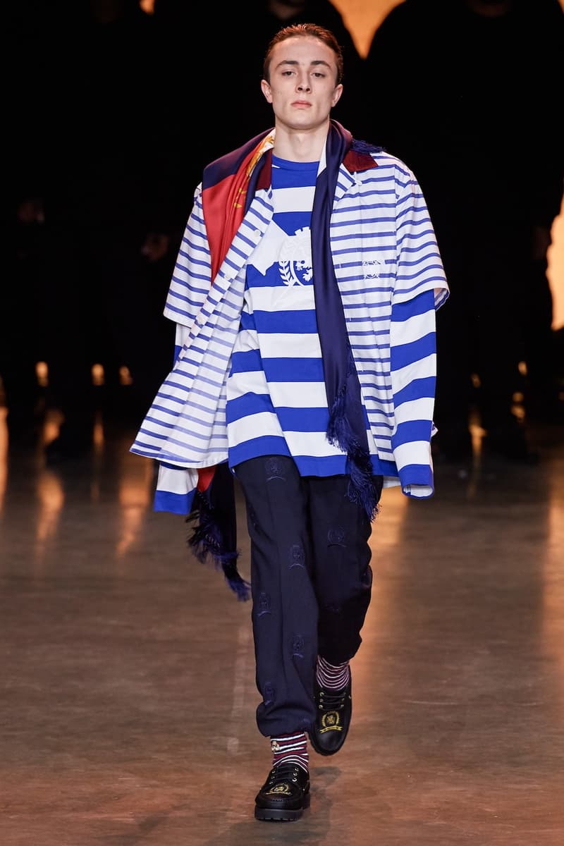 tommy hilfiger tommynow parris goebel london fashion week spring summer collection naomi campbell img models