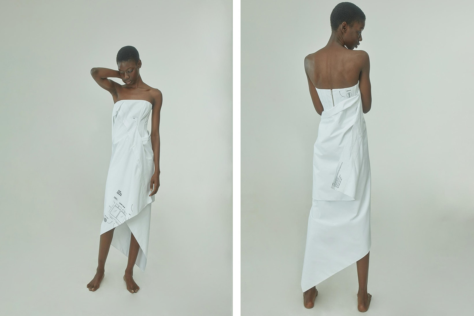 TTSWTRS Spring/Summer 2020 Collection Lookbook Home Dress White