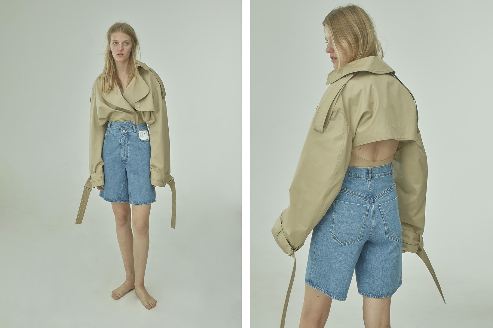 TTSWTRS Spring/Summer 2020 Collection Lookbook Denim Shorts Blue
